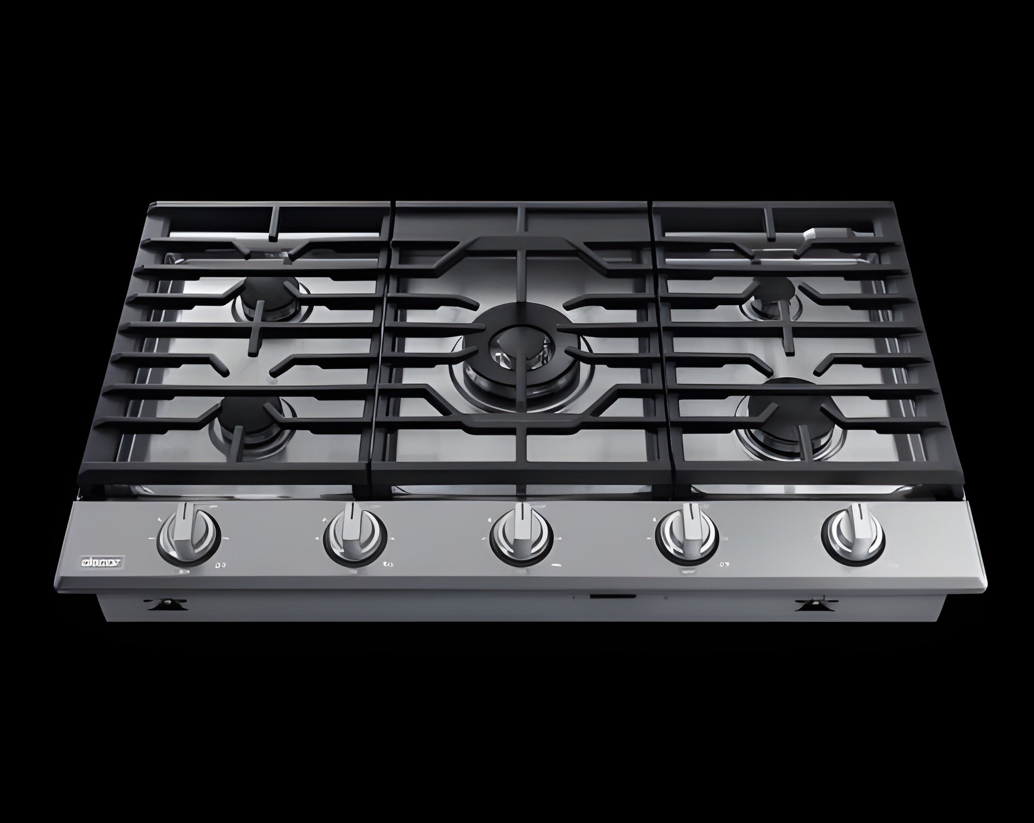 DACOR Transitional 36" Gas Cooktop, Silver Stainless Steel, Natural Gas/Liquid Propane -