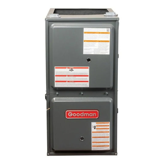 Goodman - 100,000 BTU 96% Gas Furnace - 21" Width - Downflow / Horizontal - Single Stage - 115V - R32 - GD9S961005CN