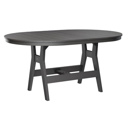 Berlin Gardens Harbor 44" x 64" Oblong Table - Dining Height- HOT4464DBK