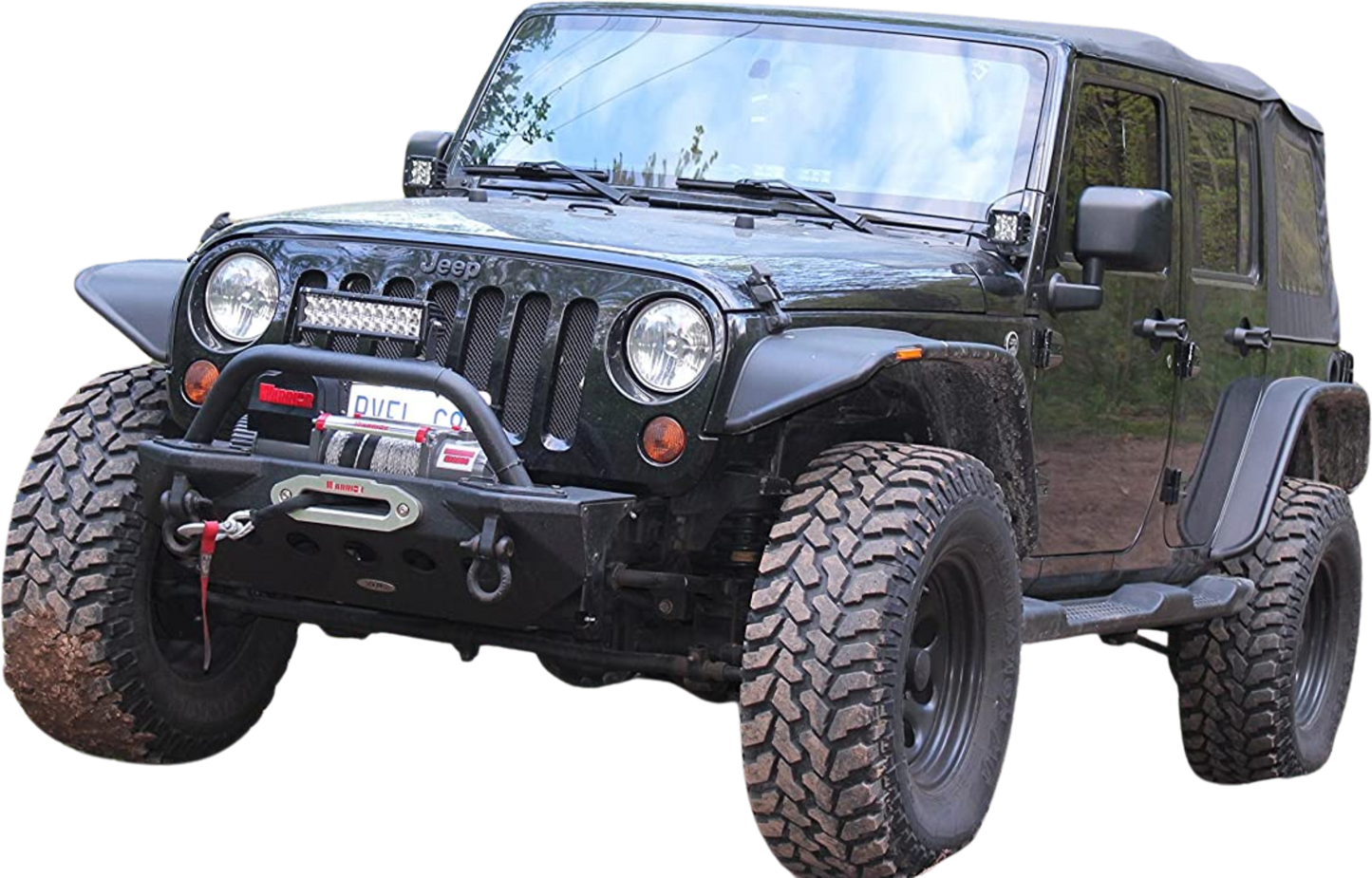 DK2 8000-SR 8,000 lbs. Capacity Warrior Spartan Electric Synthetic Winch New - 8000-SR