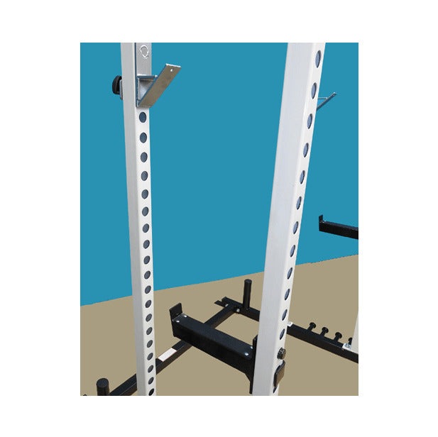 New York Barbells Power Squat Cage with Two Pull Up Bars & Band Holders - H-92563-W