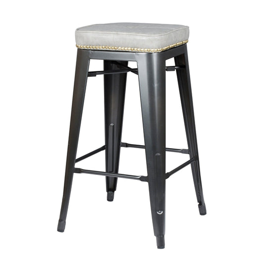 New Pacific Direct Metropolis PU Metal Counter Stool, (Set of 4) -  9300028-239