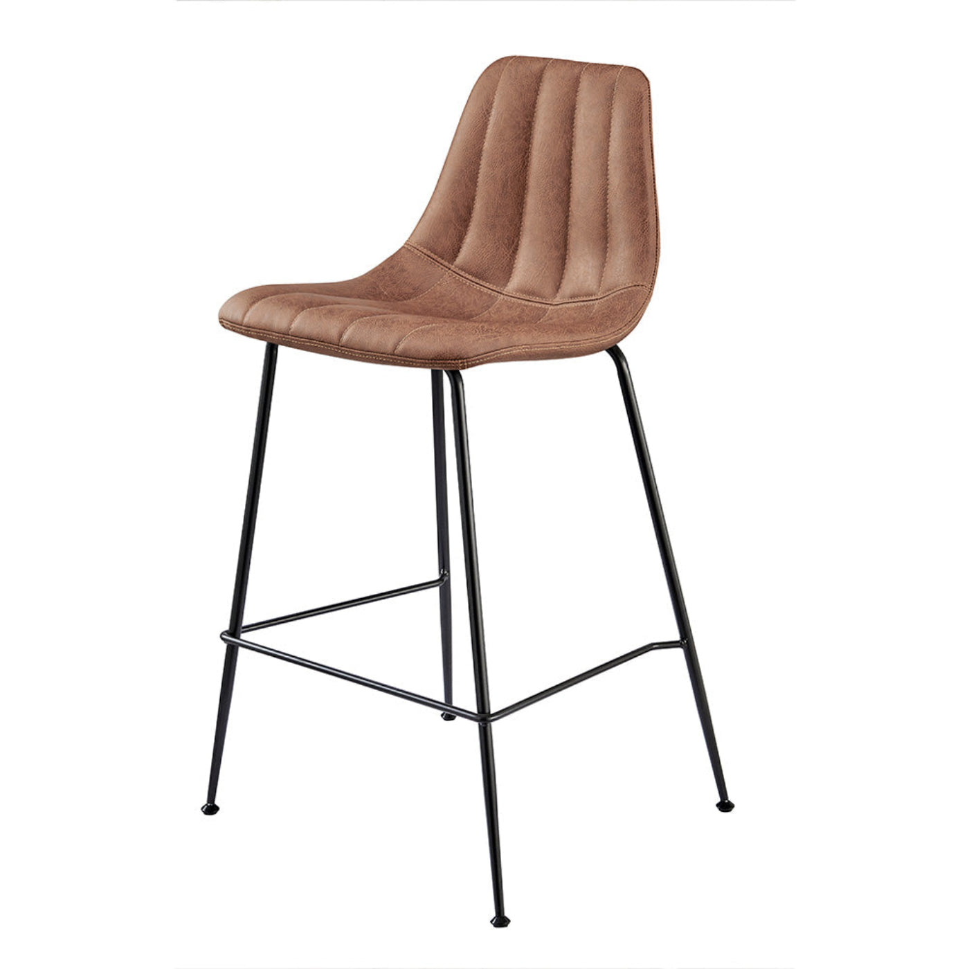 New Pacific Direct Robert PU Counter Stool, (Set of 4) 9300154-595 - 9300154-595