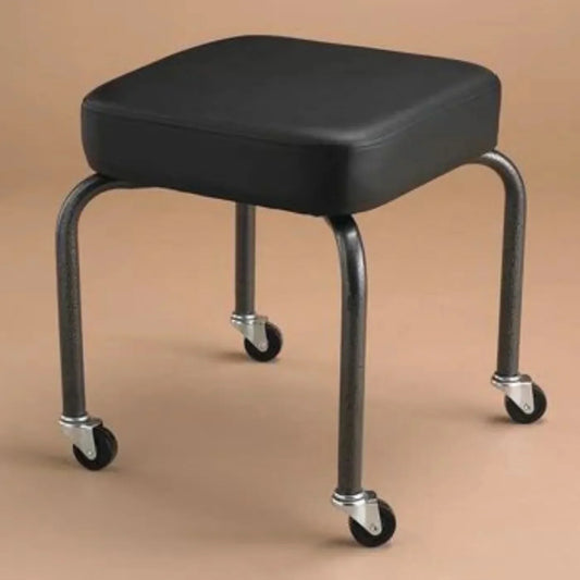 Patterson Medical Supply - Square Therapy Stool Black - 081505395