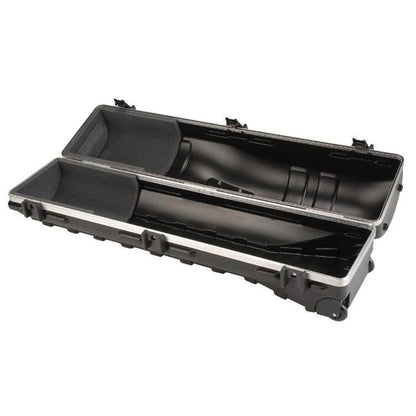 SKB Cases ATA Deluxe Hard Plastic Storage Wheeled Golf Bag Travel Case (3 Pack) - 174522