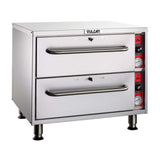 Vulcan VSL2 20.5" Slim Line Low Profile Two Drawer Warmer - 120V, 475W - VSL2