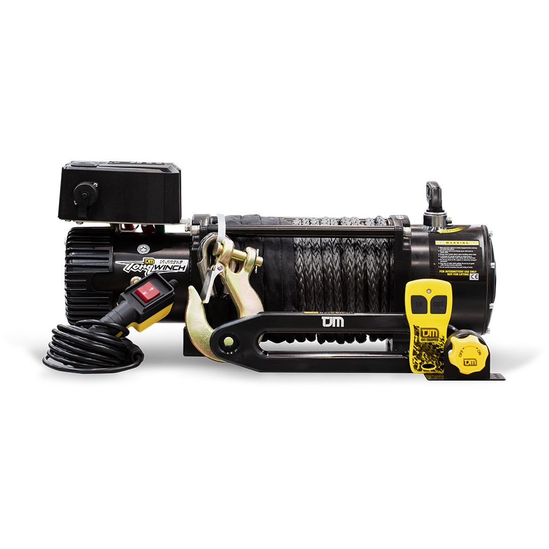 TJM TORQ Synthetic Rope Winch 12000 lbs