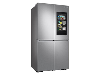 Samsung 23 cu. ft. Smart Counter Depth 4-Door Flex Refrigerator, Family Hub, Beverage Center, Dual Ice Maker - RF23A9771SR-KT