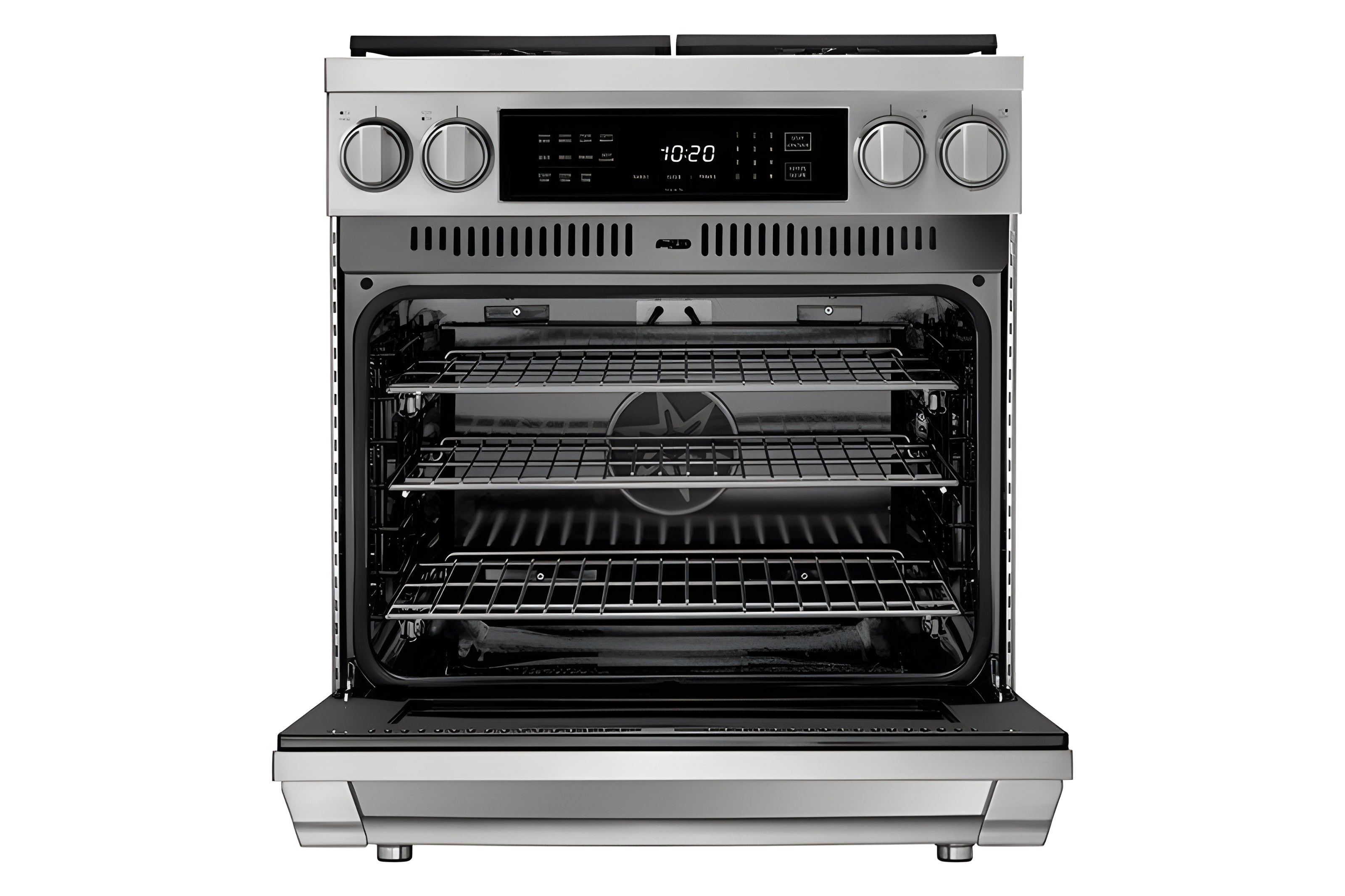 DACOR 30" Dual Fuel Pro Range, Silver Stainless Steel, Natural Gas -HDPR30SNG-KT