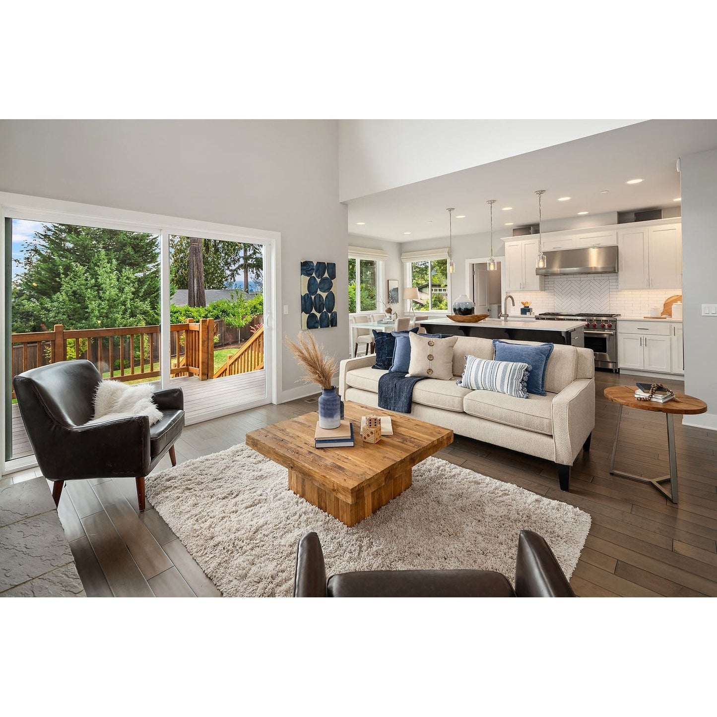 New Pacific Direct Leon Reclaimed Teak Wood Side/ End Table -  9600025