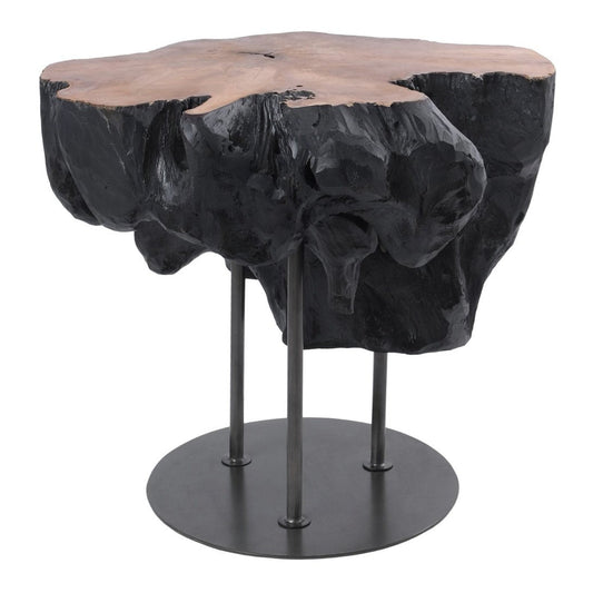 New Pacific Direct Lenna 24" Recycled Teak Root End/ Coffee Table 9600040 - 9600040