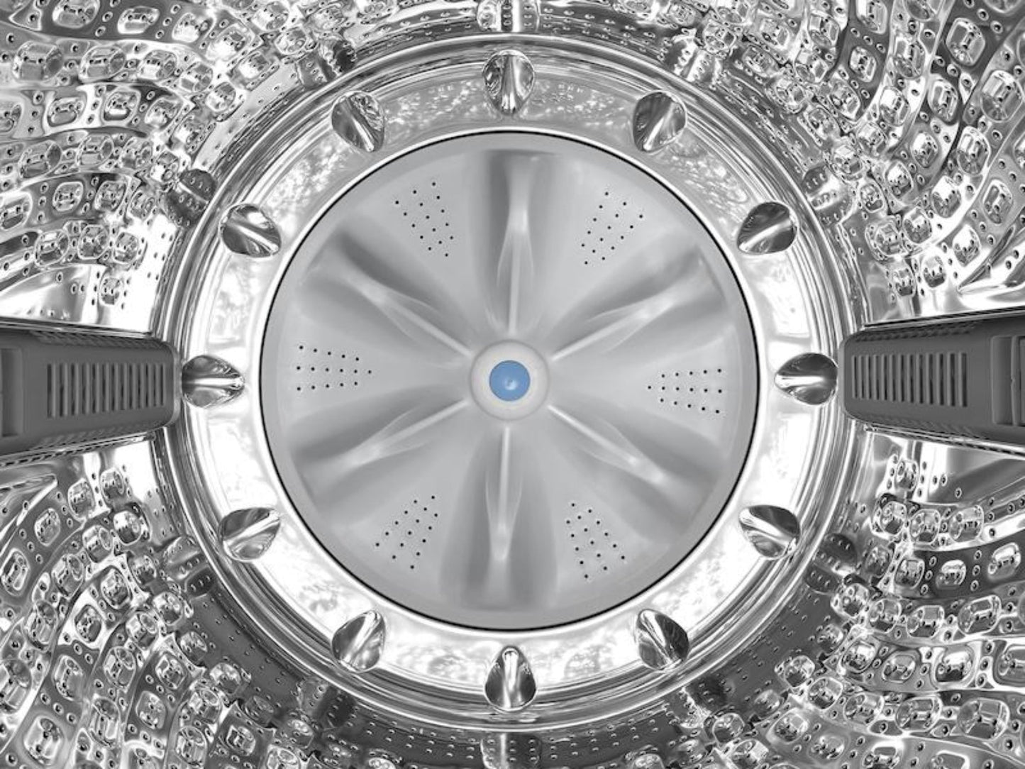 SAMSUNG 5.4 cu. ft. Smart Top Load Washer with Pet Care Solution and Super Speed Wash in White - WA54CG7150AW-KT