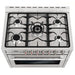 Cosmo 36" Single Oven Gas Range with 5 Burner Cooktop and 3.8 cu. ft. Heavy Duty Cast Iron Grates in Stainless Steel - COS-965AGFC