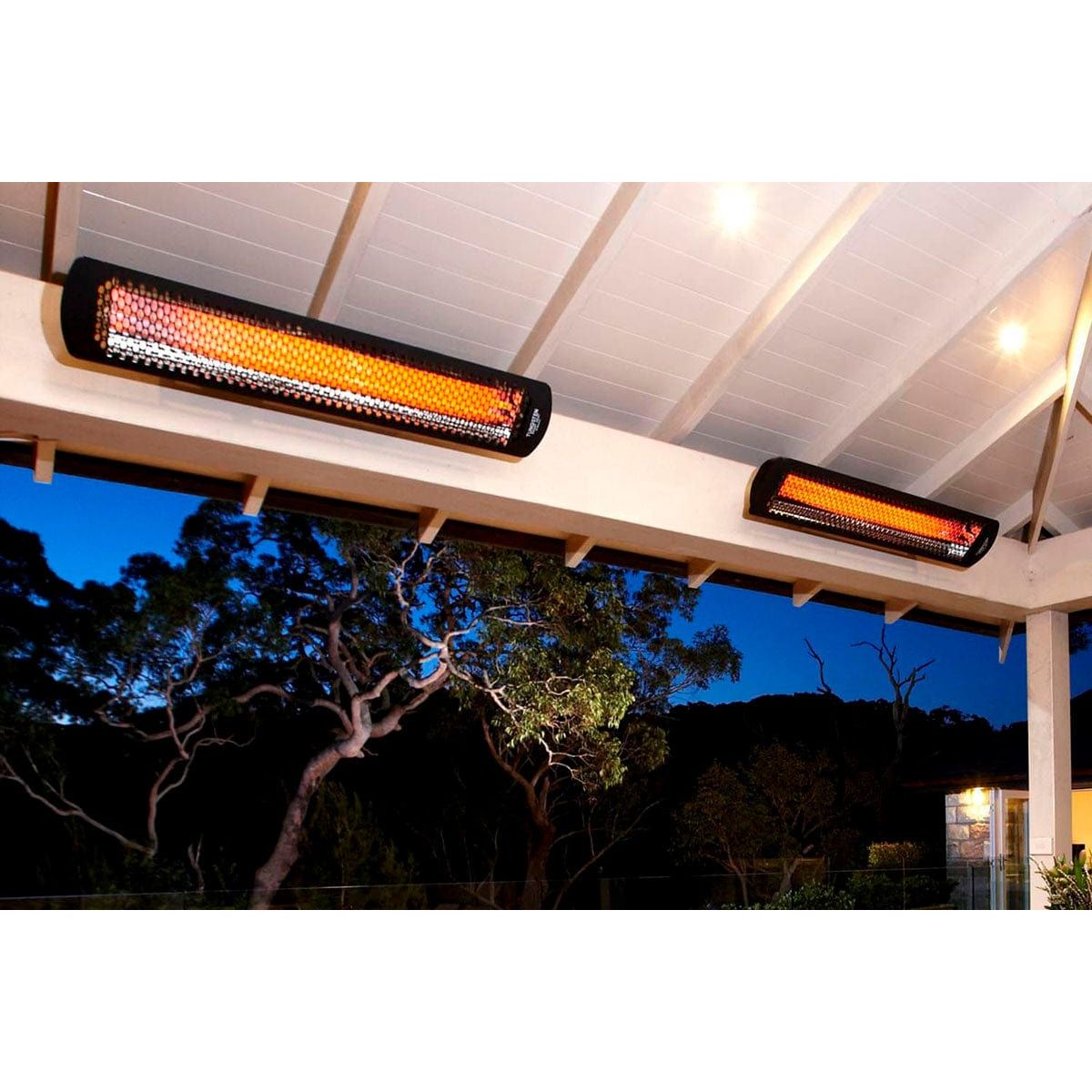 Bromic Tungsten Smart-Heat 6000 Watt Radiant Infrared Outdoor Electric Heater | Black - BH0420033