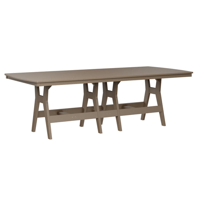 Berlin Gardens Harbor 44" x 96" Rectangular Table - Dining Height- HRT4496DBK