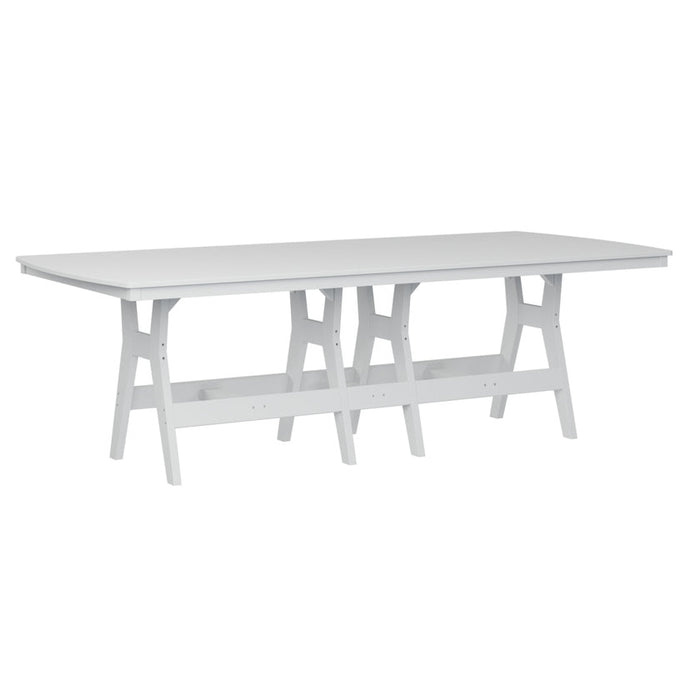 Berlin Gardens Harbor 44" x 96" Rectangular Table - Dining Height- HRT4496DBK