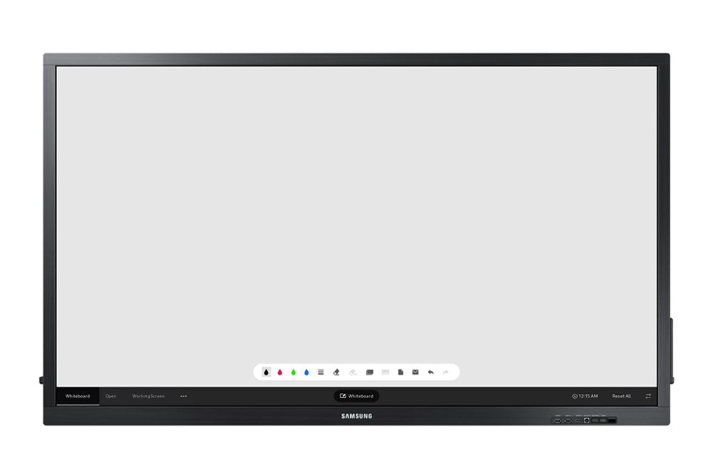 Samsung Edge-Lit 4K UHD LED Interactive Display for Business - QB75NW