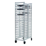 Univex  New Age Mobile Single Wide 18-1/2" Universal Pizza Pan Rack with 32" Depth - NW97721