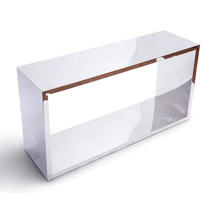 SHERES "Piero" Console Table Stainless Steel- CN-05S