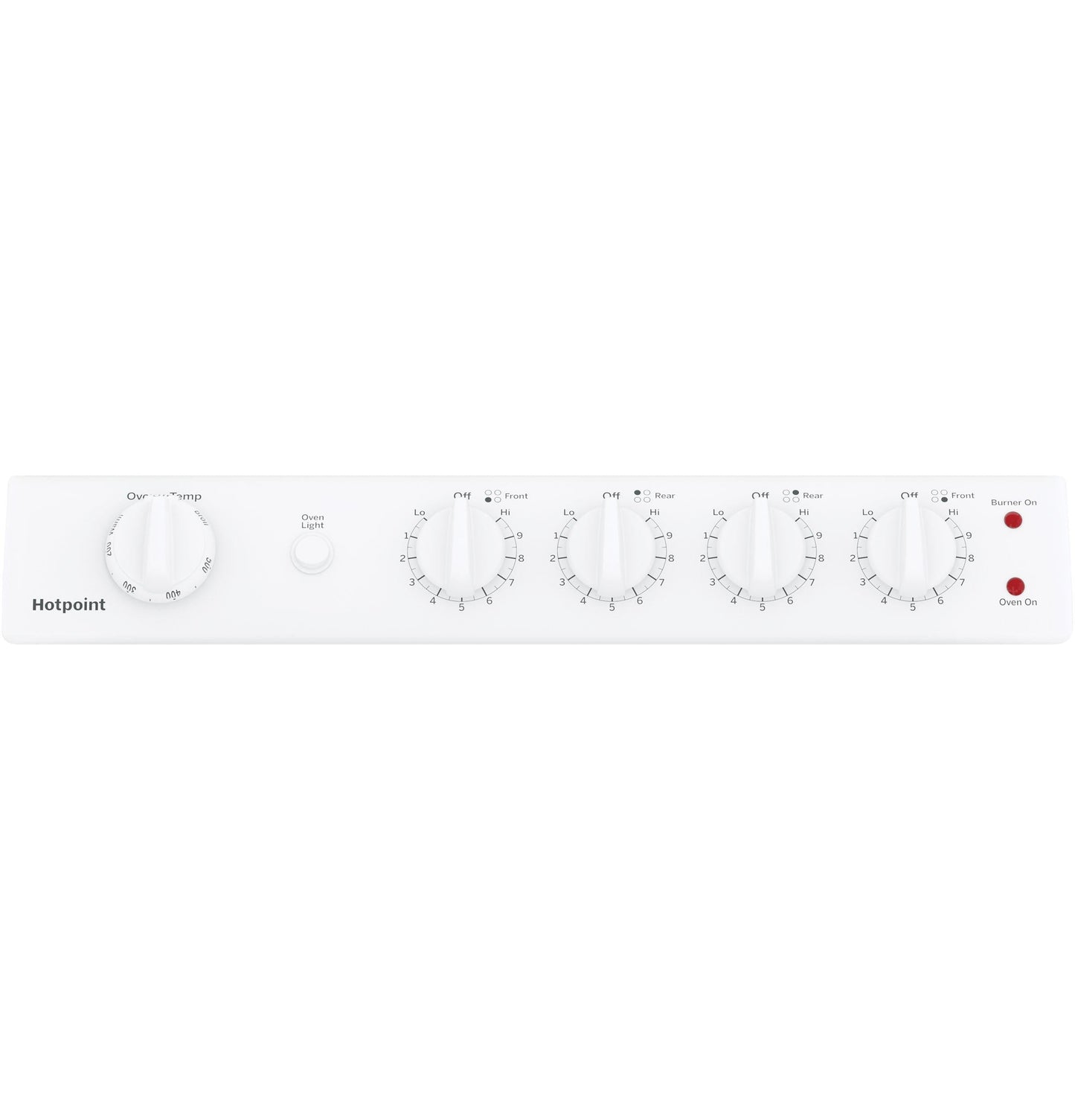 HOTPOINT RAS240DMWW Hotpoint 24" Electric Free-Standing Front-Control Range - RAS240DMWW-KT