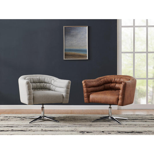 New Pacific Direct Holmes PU Leather Swivel Chair  - 9900070-413