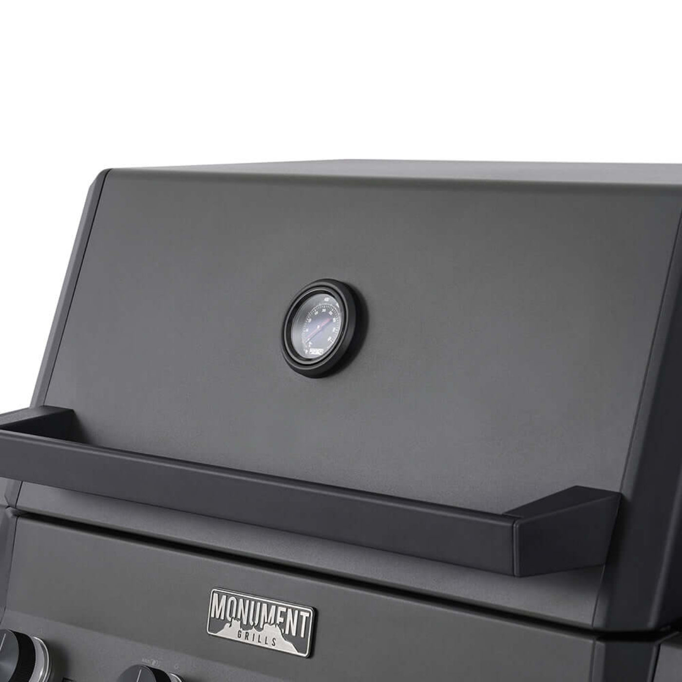 Monument Grills Eminence 425 Series | 4 Burner Fortified Propane Gas Grill in Silky Matte Black - E425