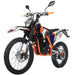 X-PRO Titan 250 DLX 250cc Dirt Bike with All Lights and 5-Speed Manual Transmission, Electric/Kick Start! Big 21"/18" Wheels! Zongshen Brand Engine! - DB-K019