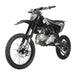 X-PRO Storm 150 Dirt Bike with 4-Speed Manual Transmission, Electric/Kick Start, Big 19"/16" Tires - DB-K017-Black