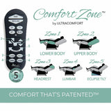 UltraCozy UC671 by UltraComfort Medium Zero Gravity Power Recliner - UC671-PL-CORK