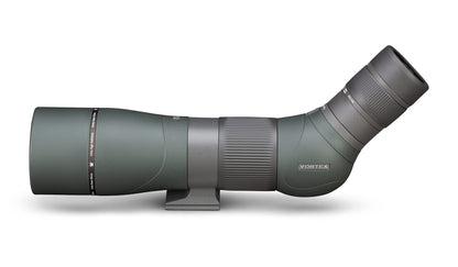 Vortex Optics Razor HD 22-48x65 (Angled) Spotting Scope with Free Hat and Wearable4U Bundle - RS-65A_Hat-CD_LCP