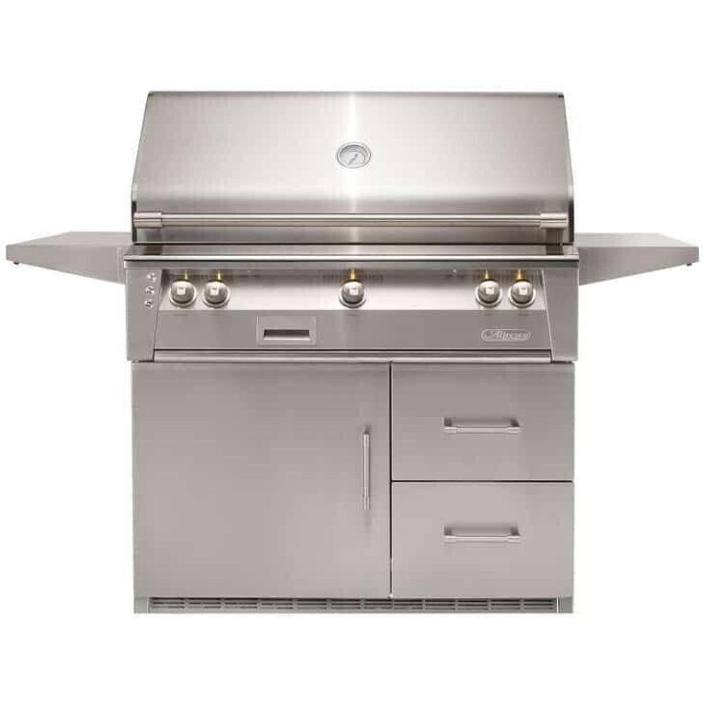 Alfresco 42-Inch Grill on Refrigerated Base - Alxe-42rfg-Lp