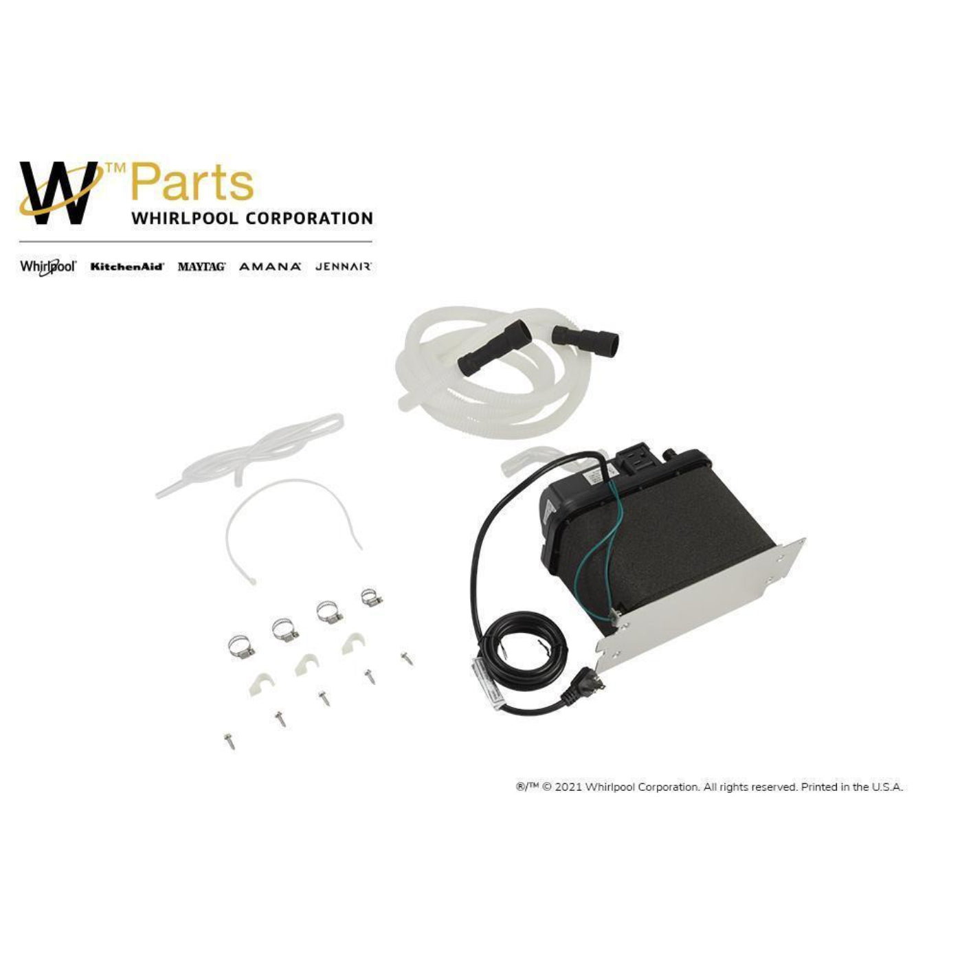 WHIRLPOOL 1901A Ice Machine Drain Pump Kit - 1901A-KT