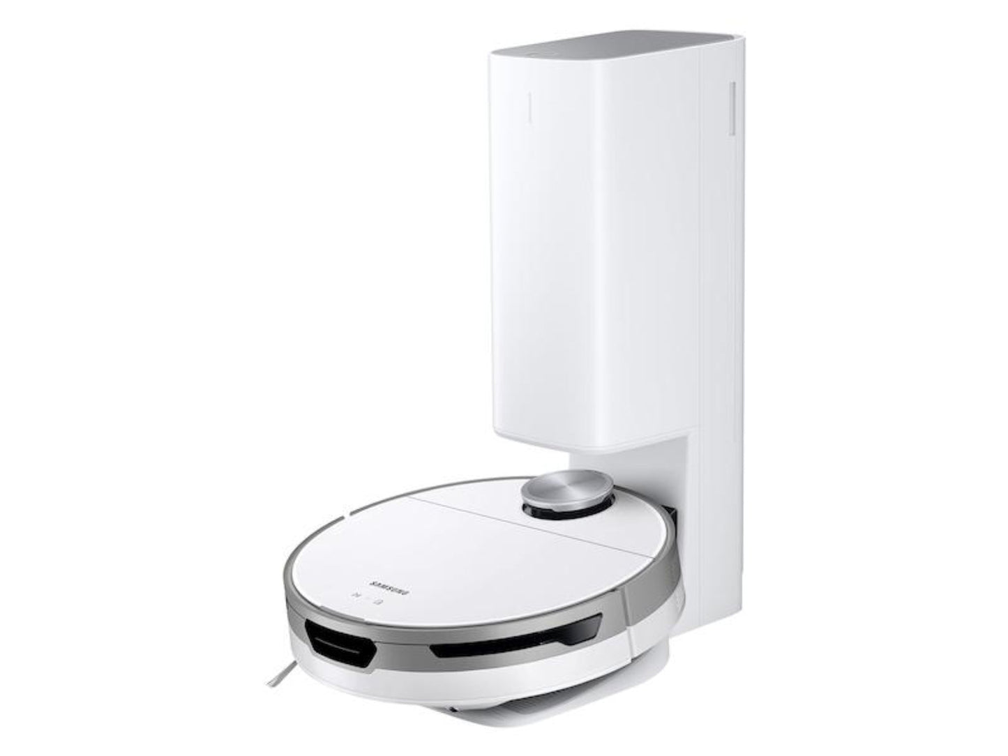 SAMSUNG Jet Bot+ Robot Vacuum w/ Clean Station, Auto Emptying, Precision Cleaning, 5-Layer Filter - VR30T85513W