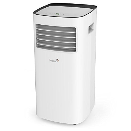 Ivation 10,000 BTU Portable AC w/ Dehumidifier Function - IVAPAC10KBTU