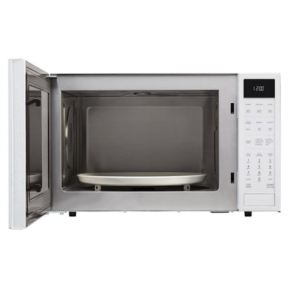 Sharp 1.5 cu. ft. 900W Sharp White Carousel Convection + Microwave Oven  - SMC1585BW-KT