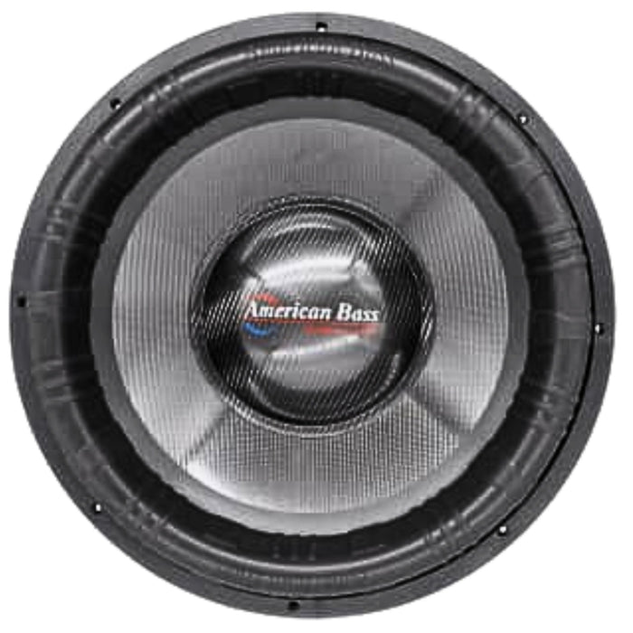 American Bass Godzilla Green/Black 15" Dual 1 Ohm 12000W Peak Sub - GODZILLA-15-D1