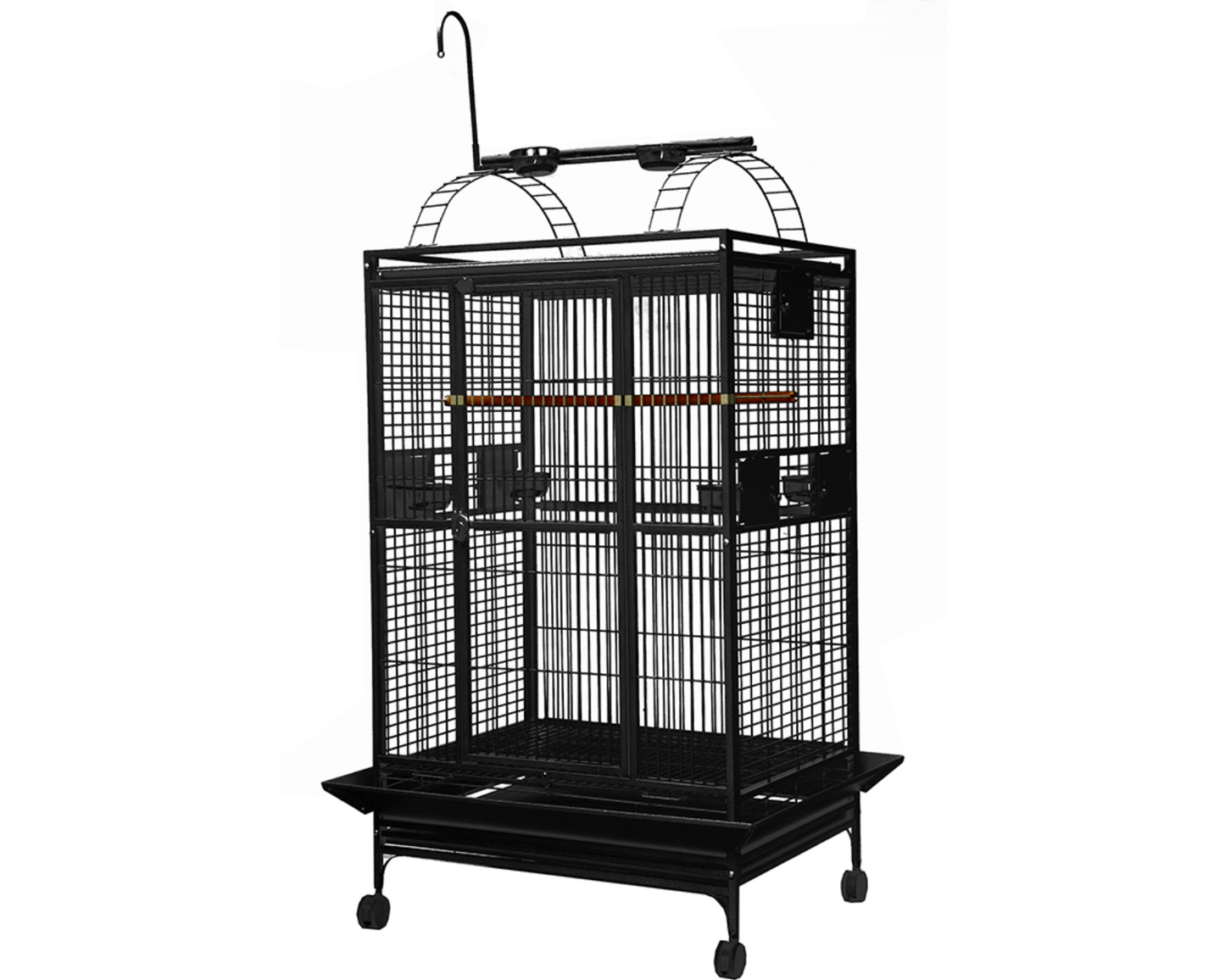 LeMond A&E 36"x28" Play Top Bird Cage - 8003628 Black