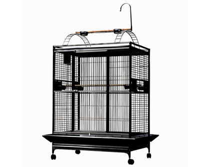 LeMond A&E 48"x36" Play Top Bird Cage -  8004836 Black