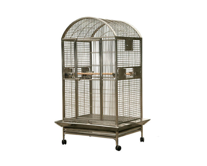 LeMond A&E Stainless Steel 40"x30" Dome Top Bird Cage - 9004030 Stainless Steel