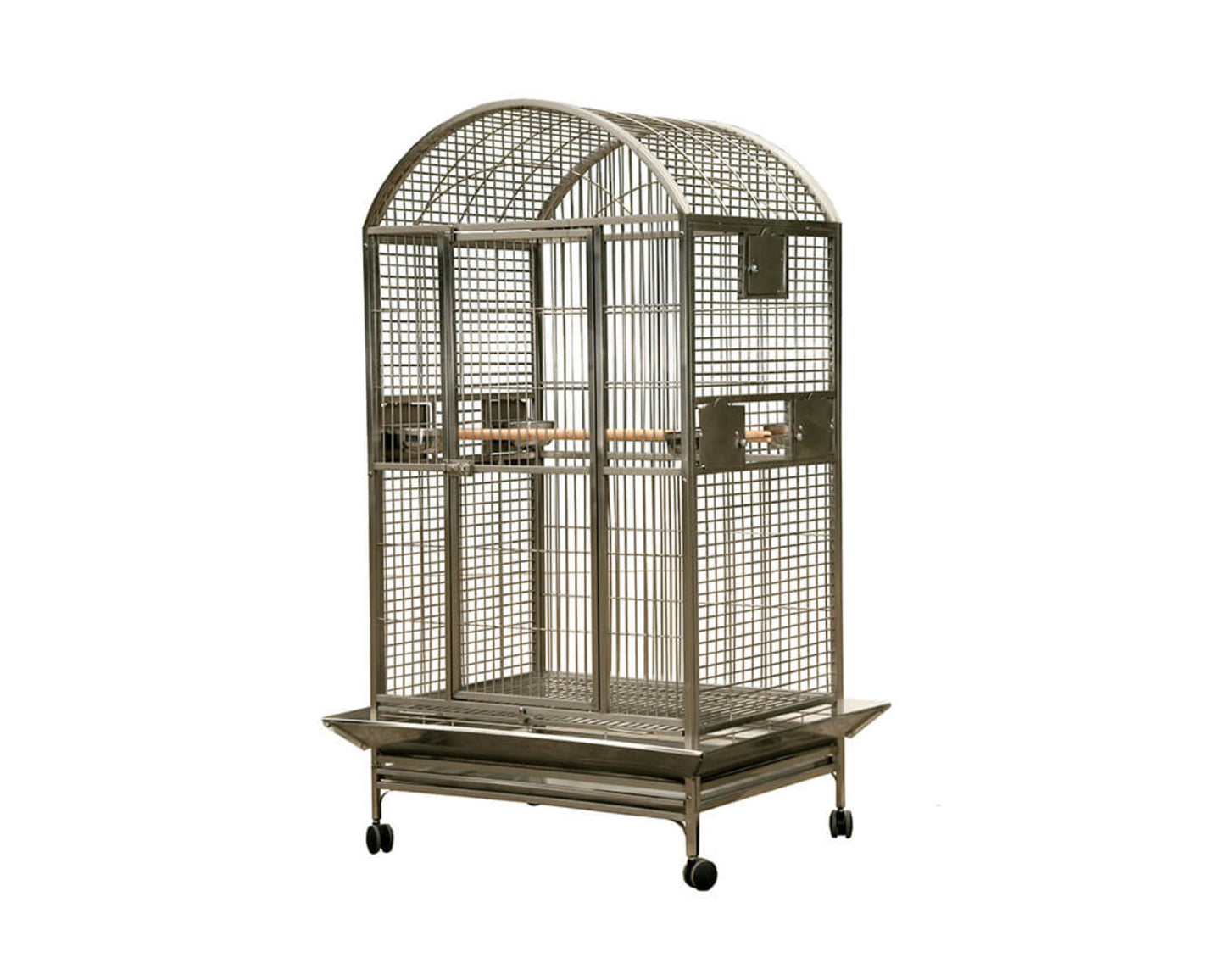 LeMond A&E Stainless Steel 40"x30" Dome Top Bird Cage - 9004030 Stainless Steel