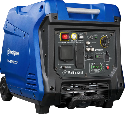 Westinghouse Inverter Generator 3700W/4500W 30 Amp Remote Start Gas New - IGEN4500