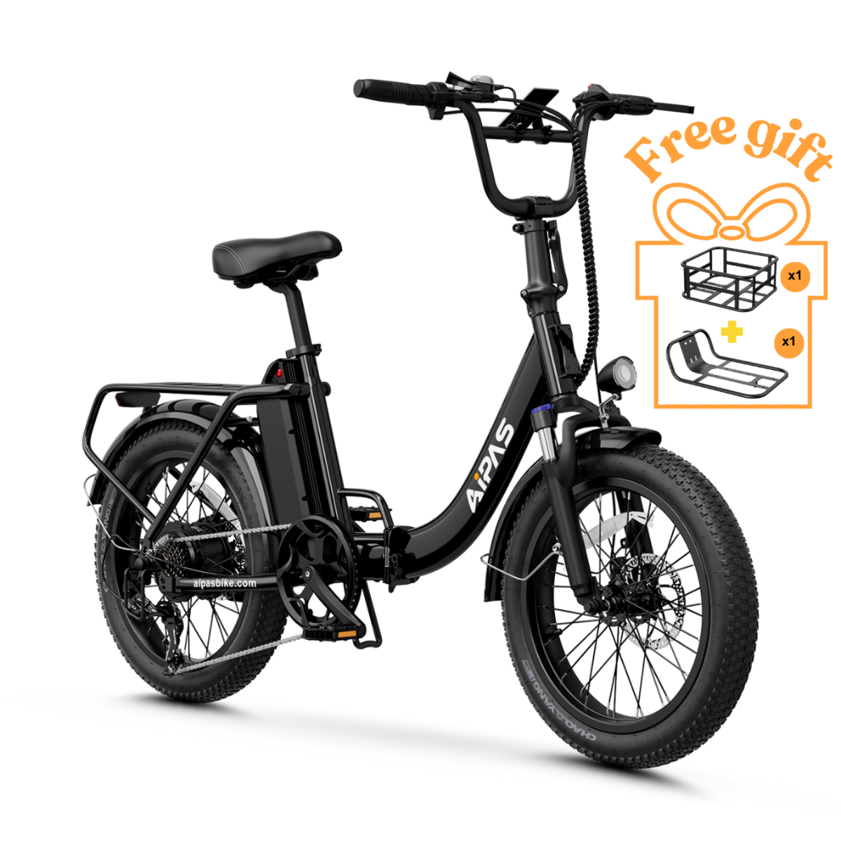 Aipas C1 Xpress ST Ebike - Aipas-C1-BK