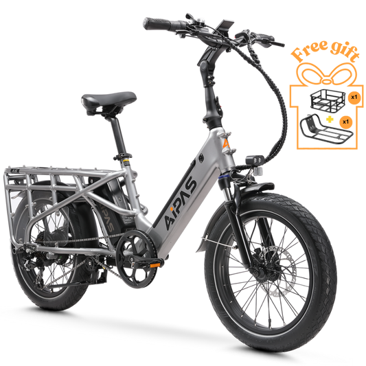 Aipas A6 D VoltCargo Ebike - A6-D-Grey