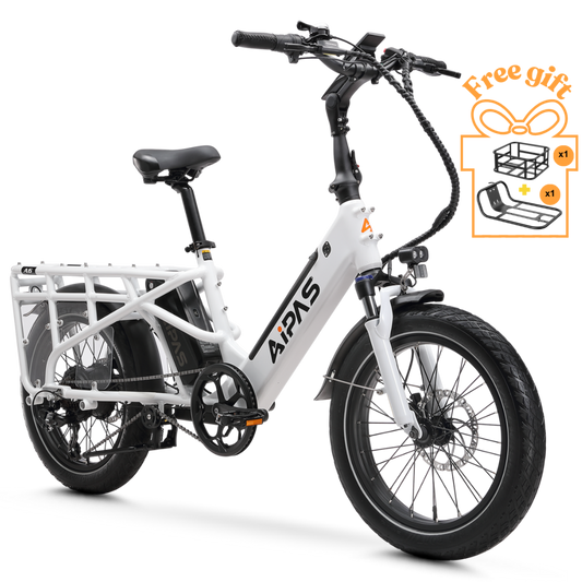 Aipas A6 D VoltCargo Ebike - A6-D-Grey