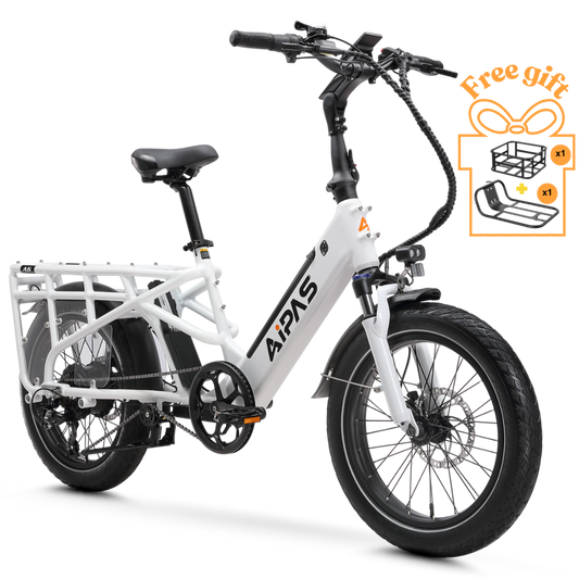 Aipas A6 S VoltCargo Ebike - A6-S-White