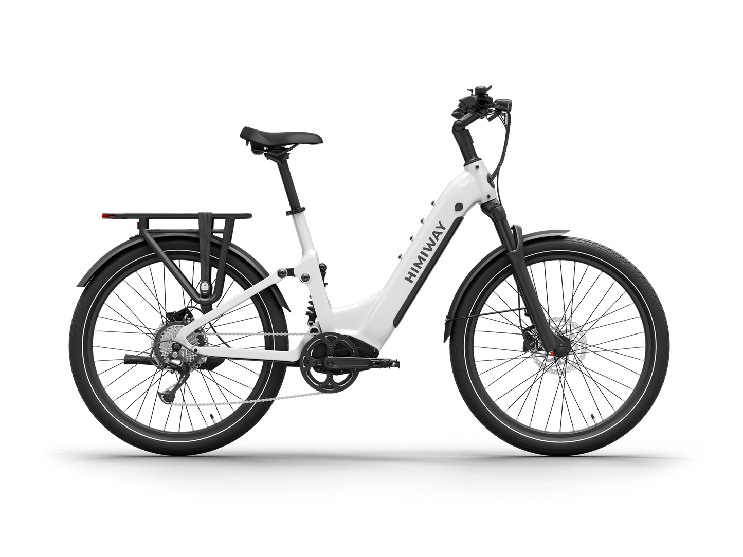 Himiway A7 / Full Suspension Commuter eBike - HMW-A7-RD-US-2.0