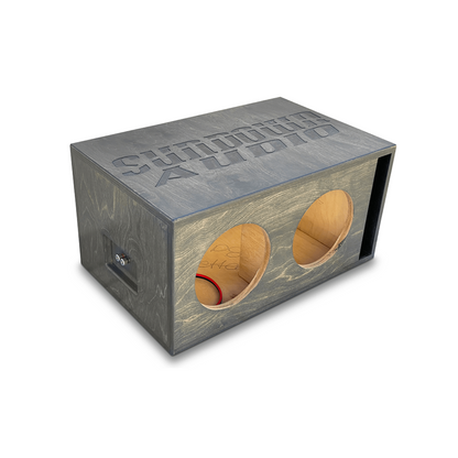 Sundown Audio Dual 8" Xv3 Ported Enclosure - AABE-SA-Xv3-D8-RD