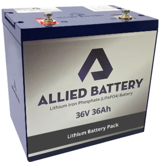 Allied Battery  - 36V 36 Amp Golf Cart (Individual) - AB-INDV-36V-36AH