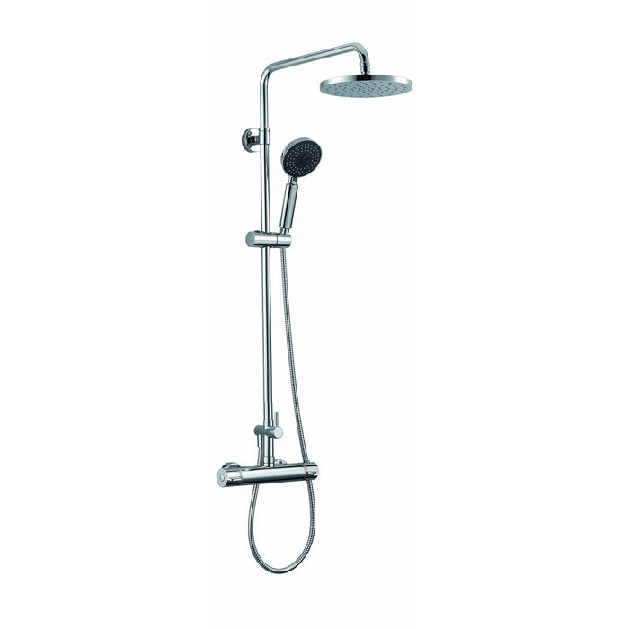 ALFI Round Style Thermostatic Exposed Shower Set - Ab2867