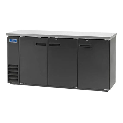 Arctic Air ABB72  72" Double Door Solid Back Bar Refrigerator - ABB72